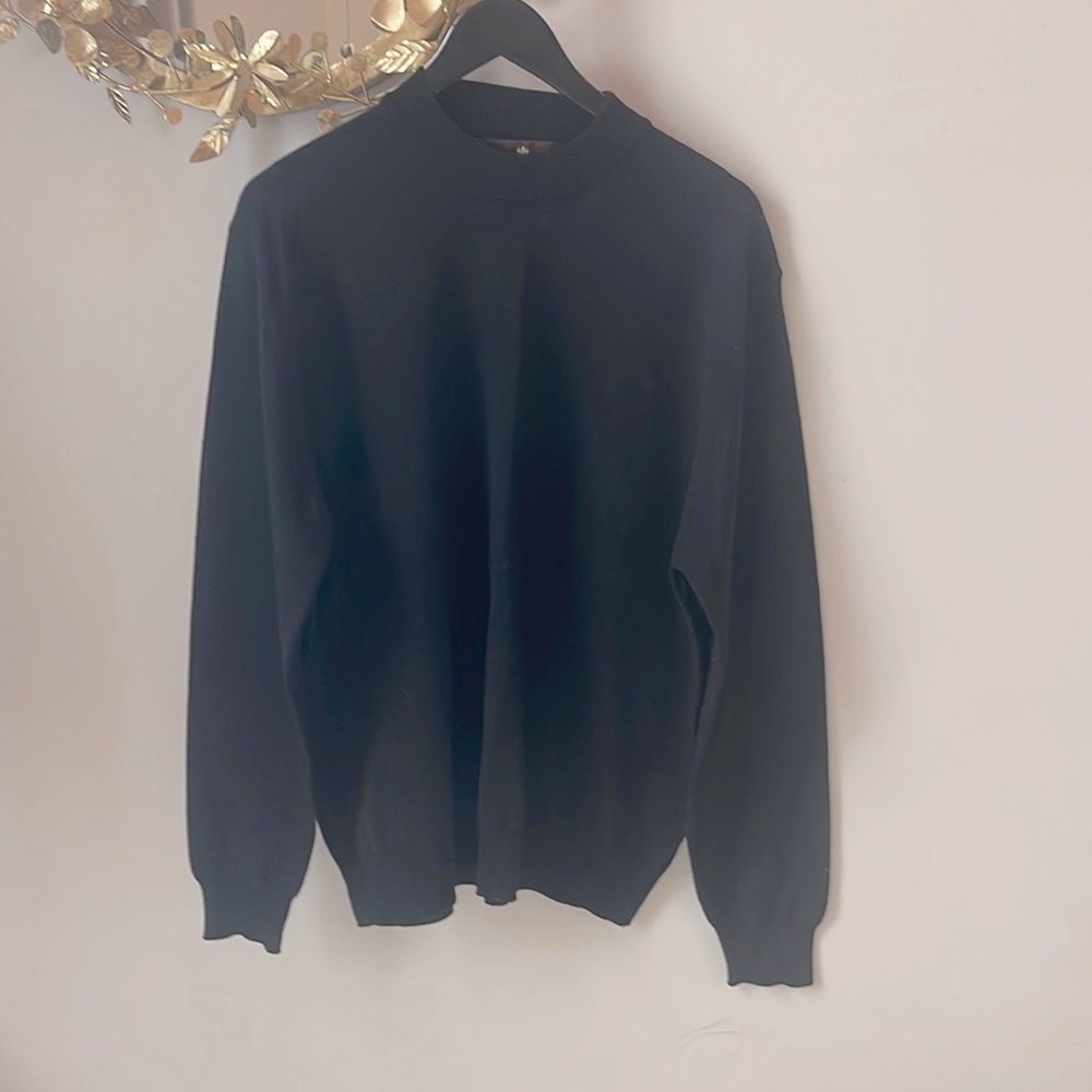 Mens Toscano Wool Sweater Large